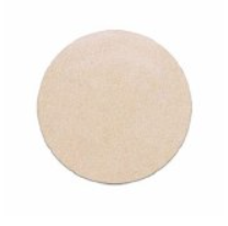 A round, beige-colored tablet or pill.