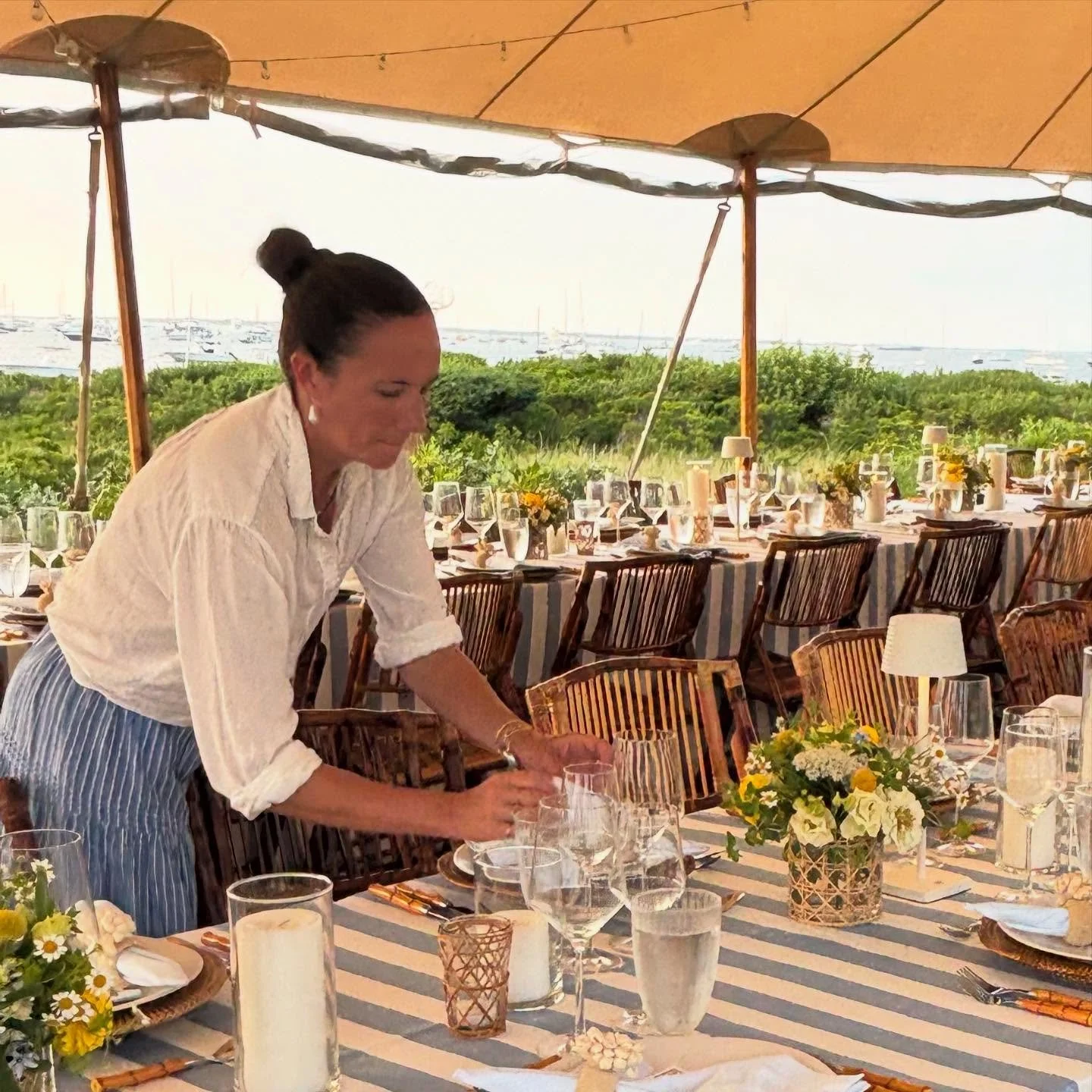 Meet Brett, co-owner of @lamaisonfete in Bedford, NY. She&rsquo;s the mastermind behind the scenes &mdash; keeping timelines tight, details and events running without a hitch. When she&rsquo;s not orchestrating magic for our clients, she&rsquo;s trea