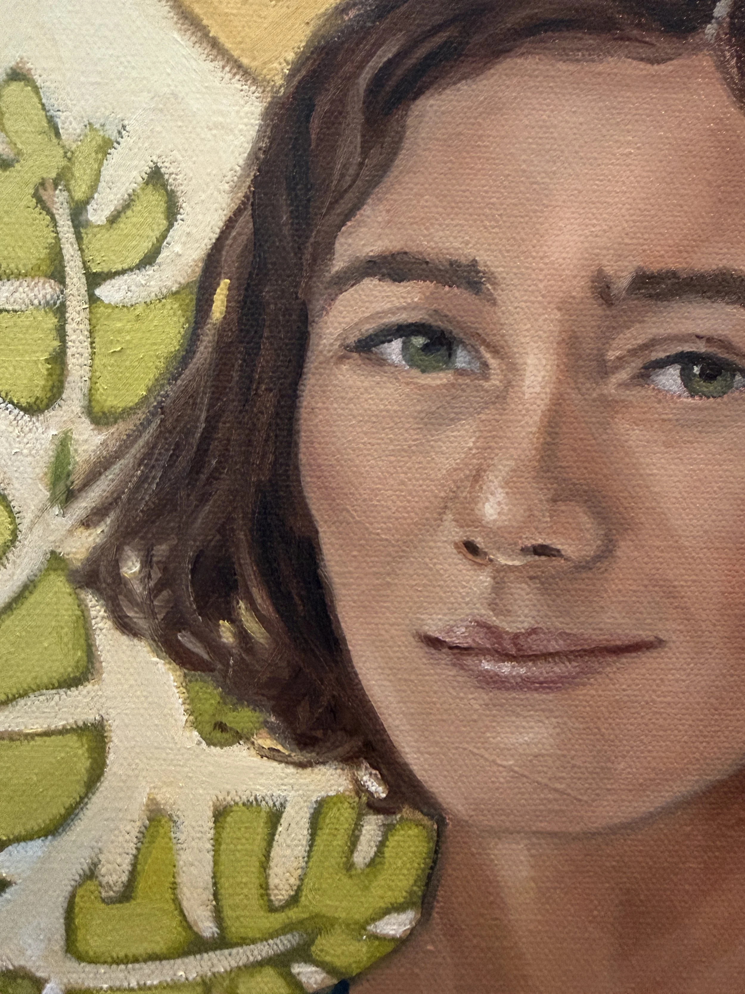 Lisa. 20x20in. Oil on Canvas.