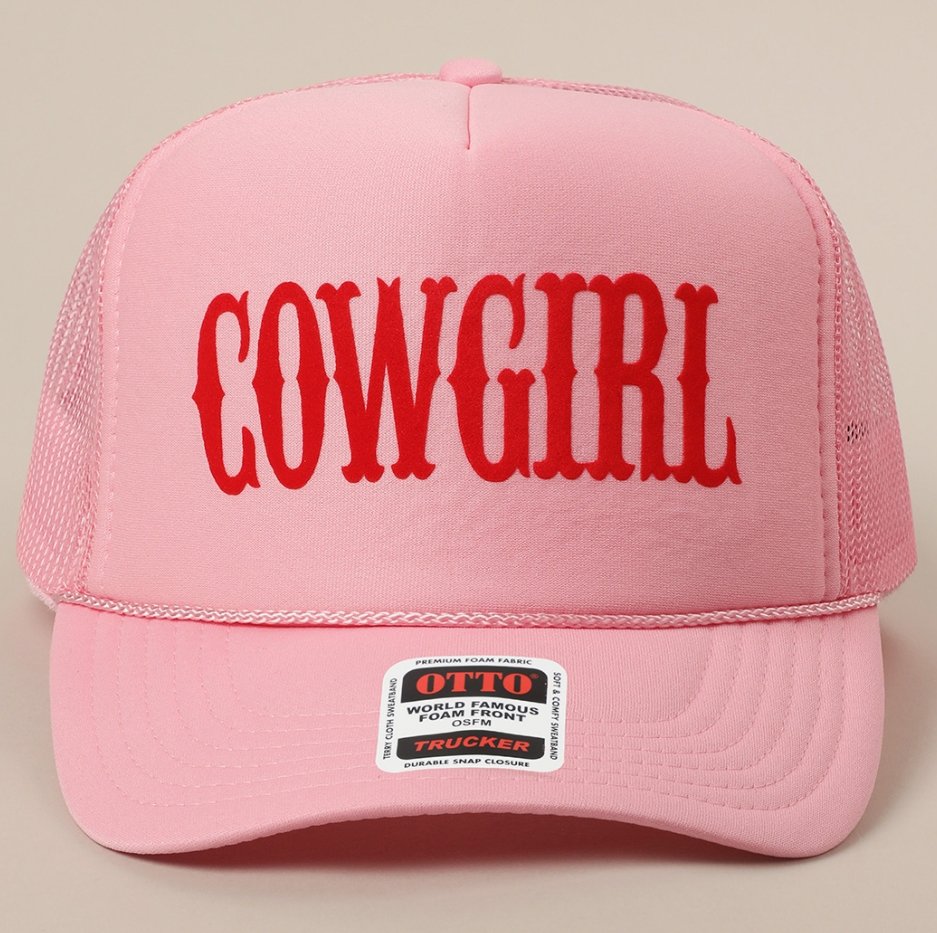 Cowgirl Trucker Cap