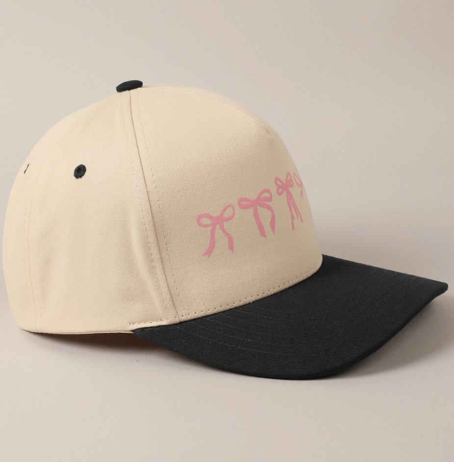 Variety Ribbon Bow Cap