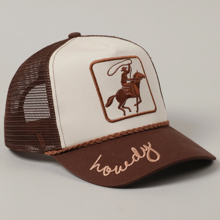 Cowboy Howdy Trucker Cap