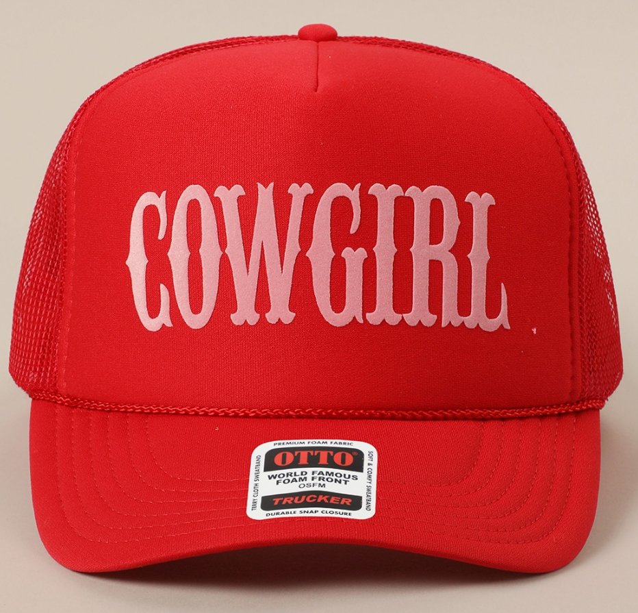 Cowgirl Trucker Cap