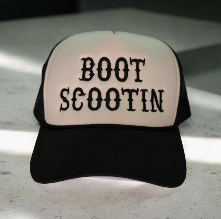 Boot Scootin' Trucker Cap