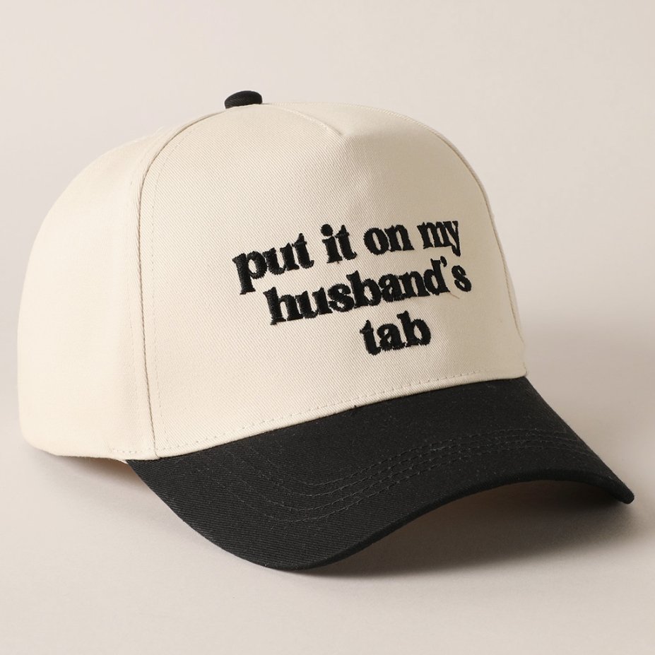 Put It On My Husband's Tab Cap