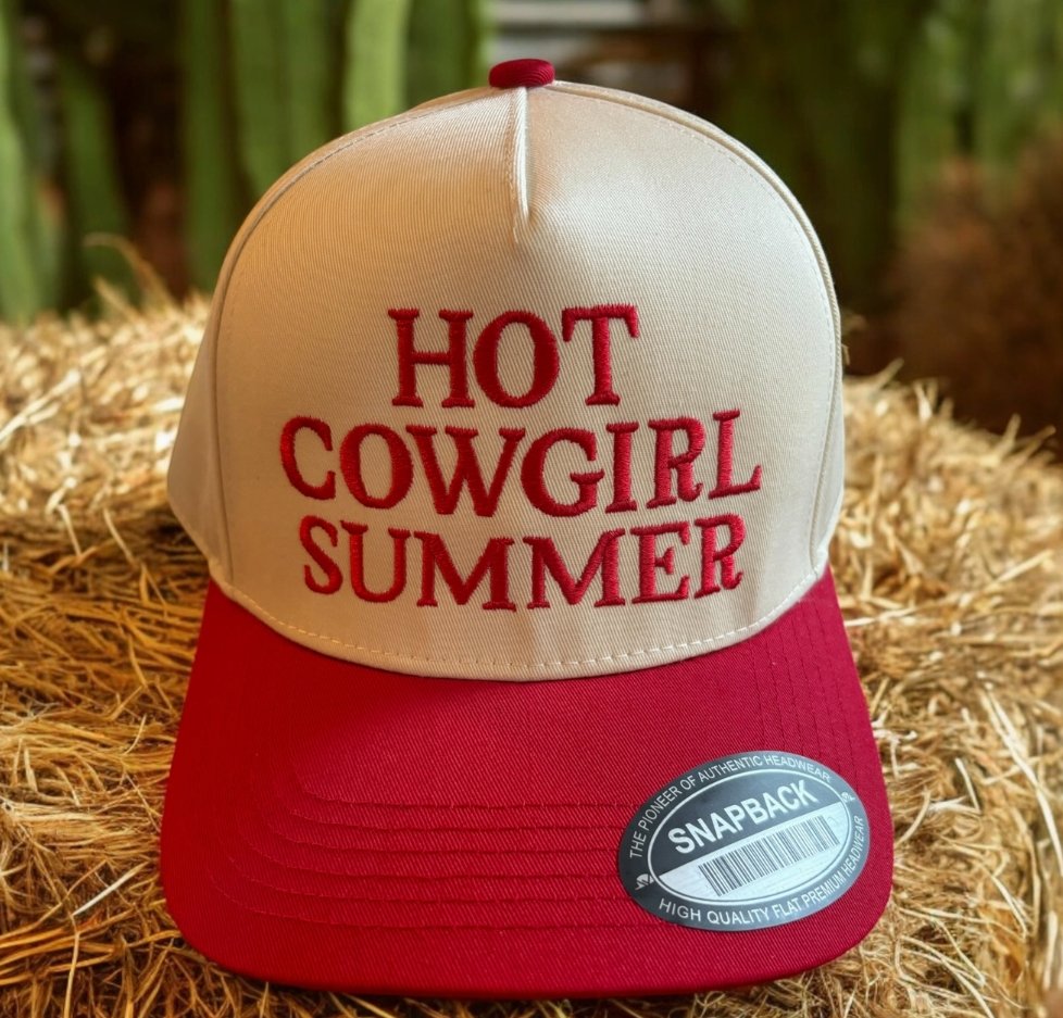 Hot Cowgirl Summer Cap