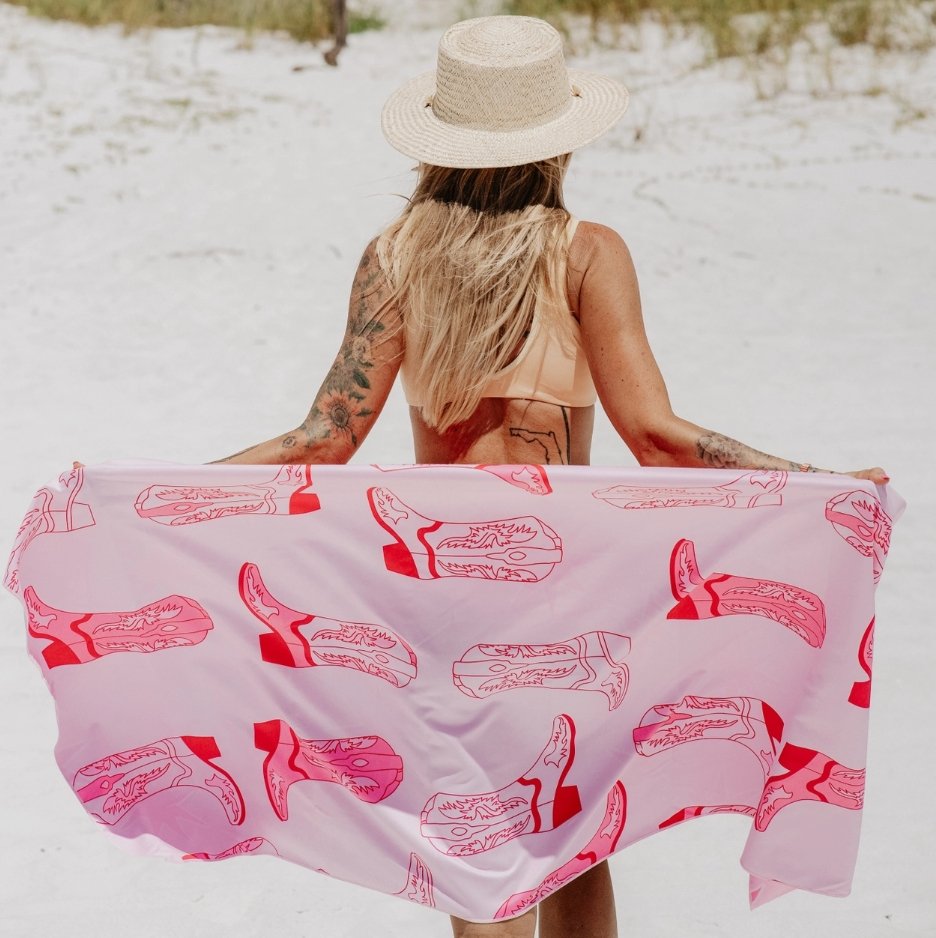Boots & Stars Quick Dry Towel