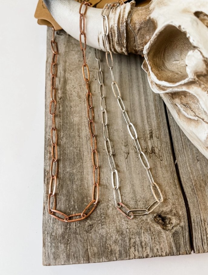 Western Chain Necklace Choker