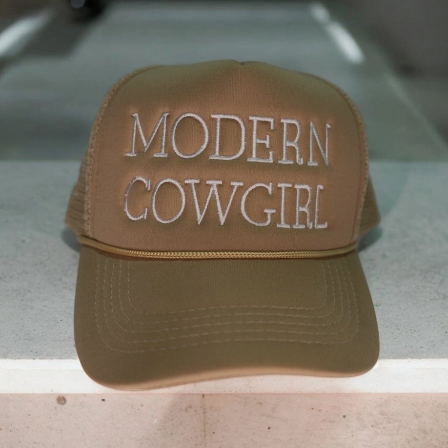 Modern Cowgirl Trucker Cap