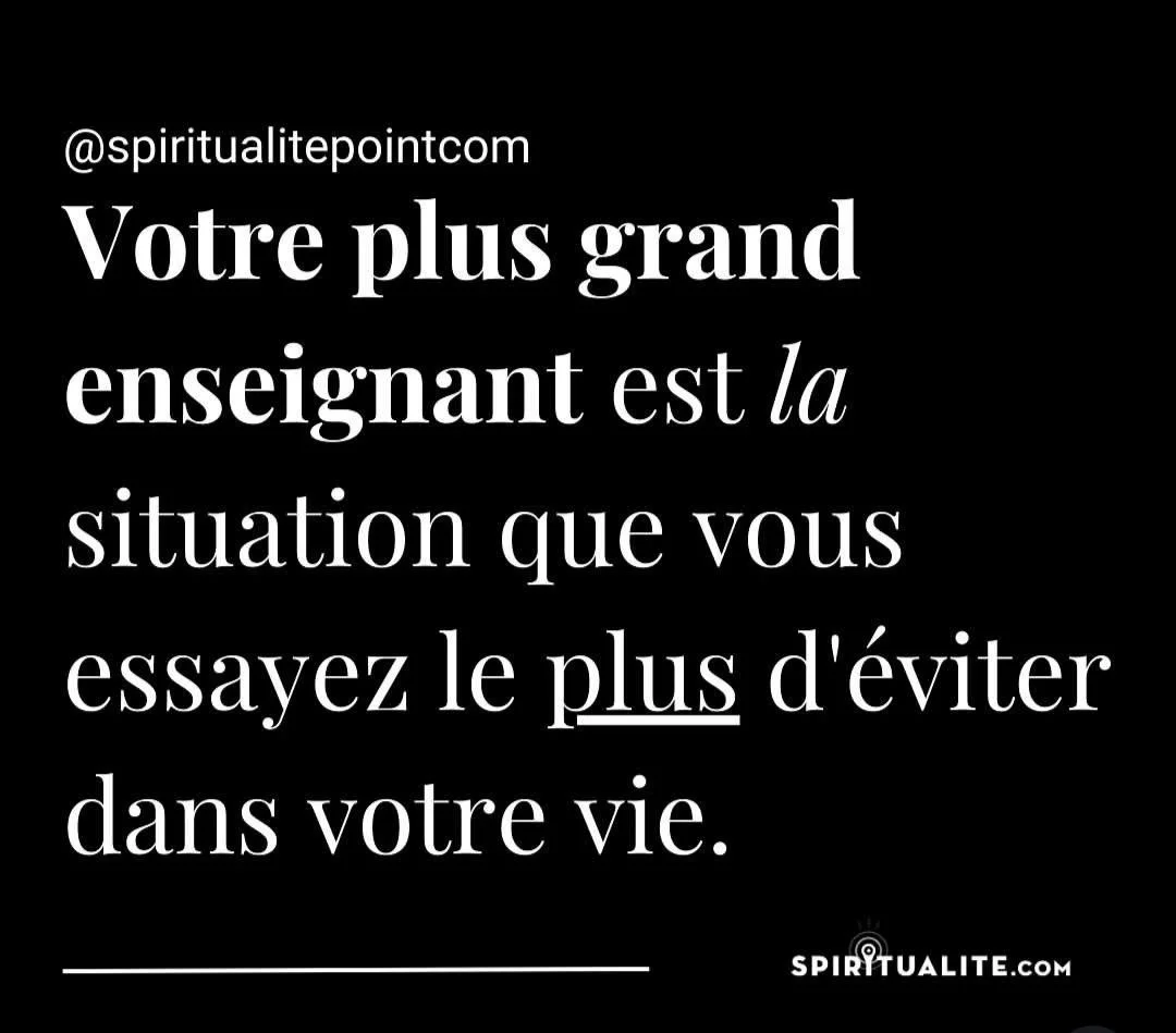 Je vous invite &agrave; r&eacute;fl&eacute;chir sur cette phrase. Je suis convaincu que chacun d'entre nous a le pouvoir de transformer une situation difficile en opportunit&eacute; de croissance 🌟💫🌈💖