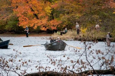 Drift boats with Rob Snowhite on the Salmon River of New York