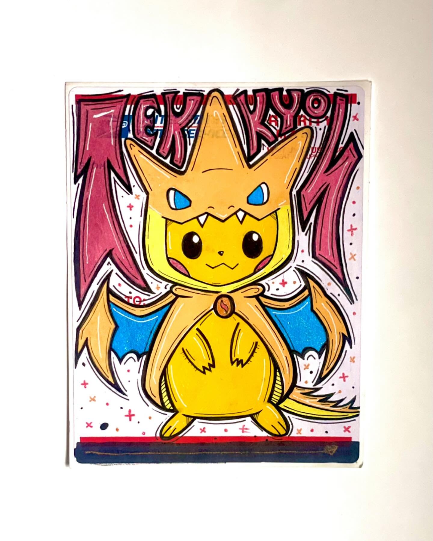 *color has entered the chat*
[posca paint markers, gelly roll, highlighter, fineliners, sharpie]
.
.
.
#slap #slapstickers #slaps #stickerart #sticker #stickerdrawing #illustration #drawing #pokemon #fanart #pokemonfanart #pikachu #tcg #weee #pokemon