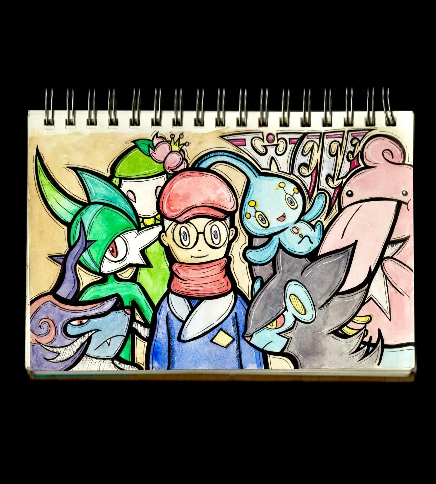 maturing is realizing palkia is peak
[watercolor, fineliners, uniball pen, gellyroll pen]
.
.
.
#weee #pokemonlegendsarceus #palkia #watercolor #painting