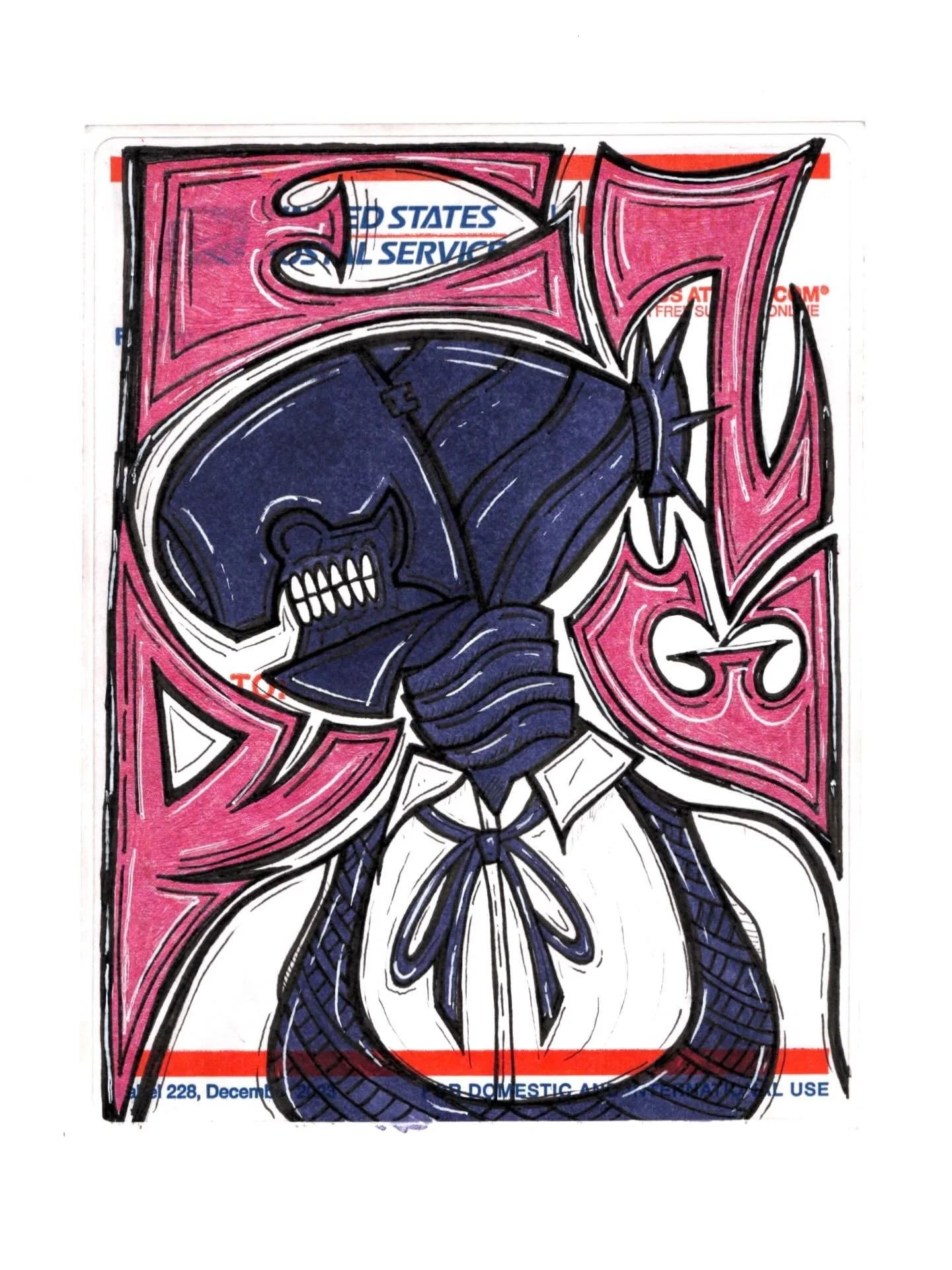 boom~ 
excited to show this piece at @ravenswoodreproductions, s/o to the baddies there for letting me design the show&rsquo;s poster &hearts;️
[alcohol marker, fine liner, white gellyroll, uniball pen]
.
.
.
#reze #chainsawman #weee #boom #ravenswoo