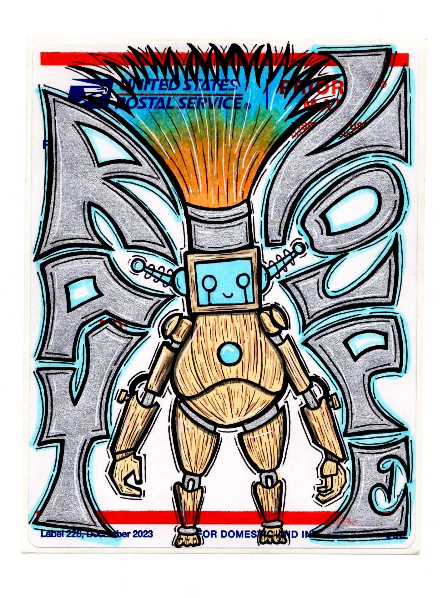 for my king
[alcohol markers, uniball metallic, blue highlighter, white gellyroll]
.
.
.
#rayvolpe #weee #slapsticker