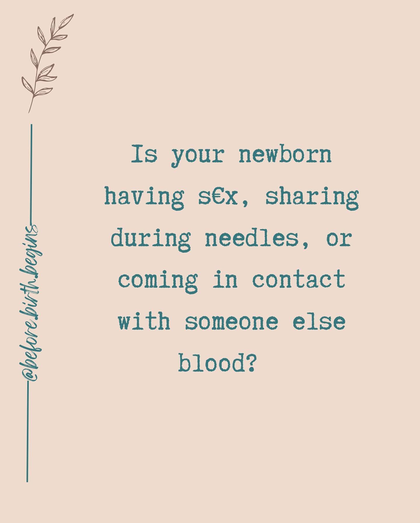 You will never convince me that a newborn needs this vaxine. Ever. 

Do you believe newborns should receive the hep b? 

Follow @before.birth.begins to learn more 🤍