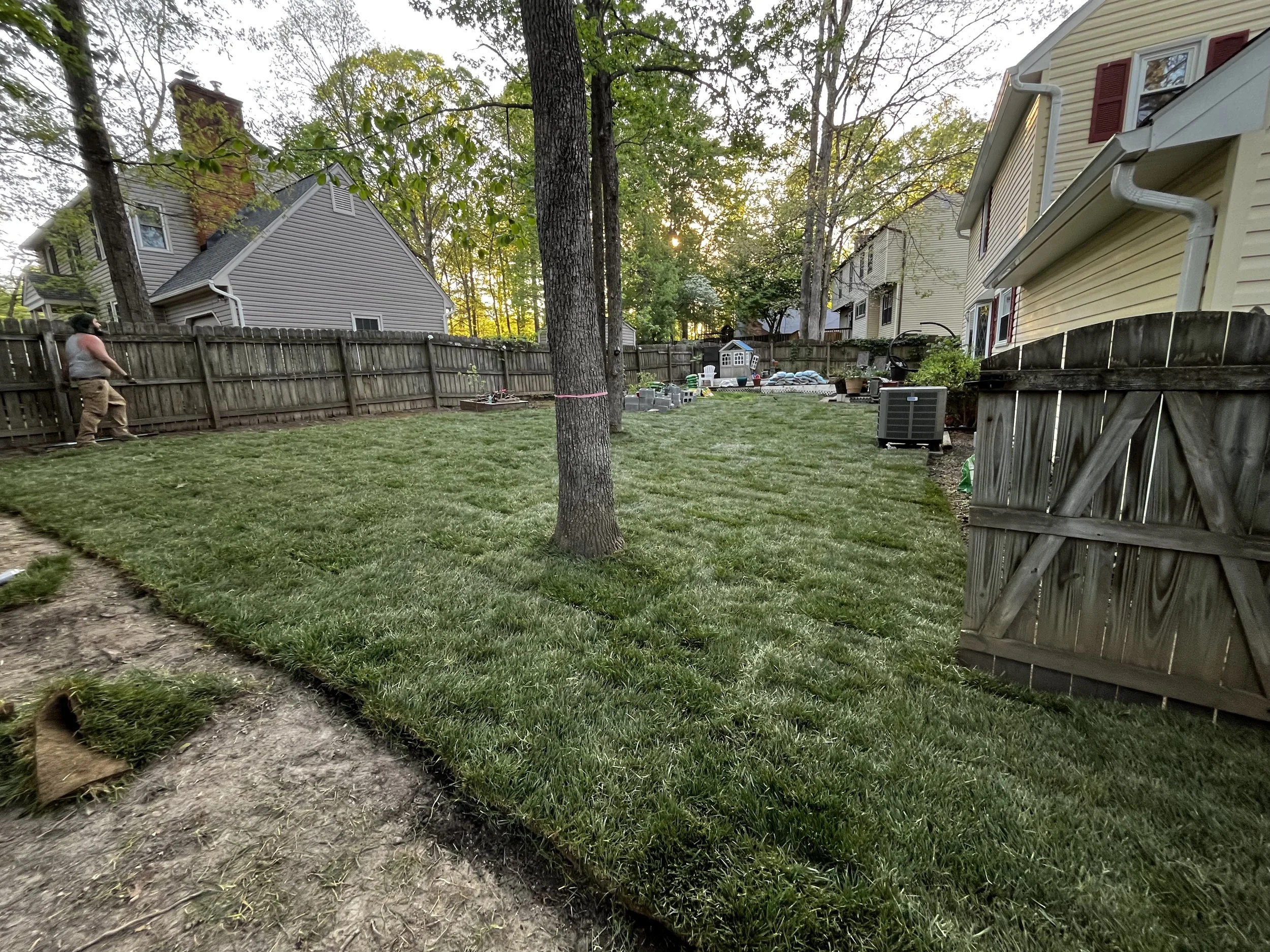 sod delivery and installation