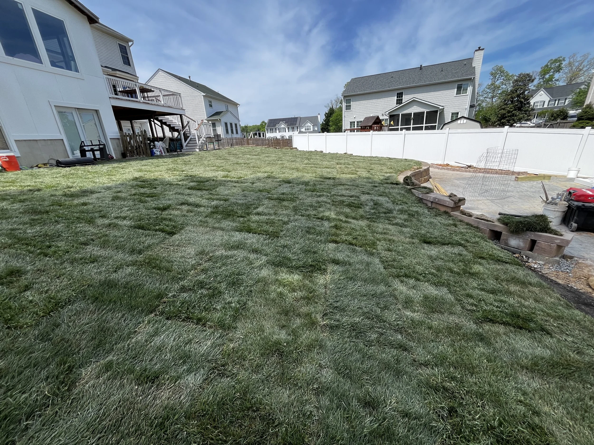 sod delivery and installation