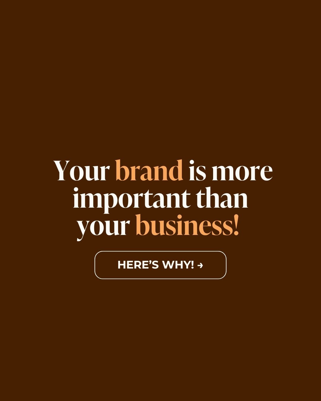Your business is what you do, your brand is why people care. 📌

Sure, your business offers a product or service. But in a crowded marketplace, what makes you stand out?

Your brand is more than just a fancy logo and colour scheme - it's the heart an