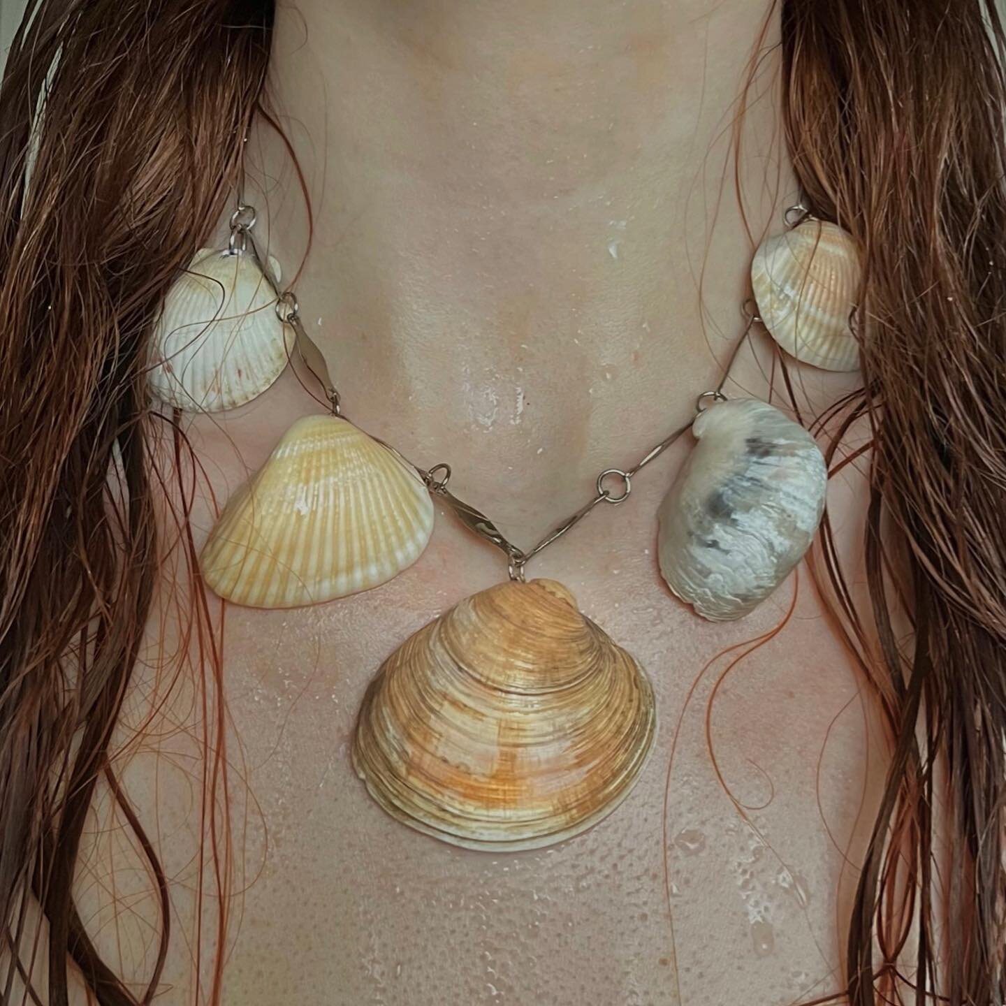 Shop these necklaces + more on our site now 🐚🩰🌟