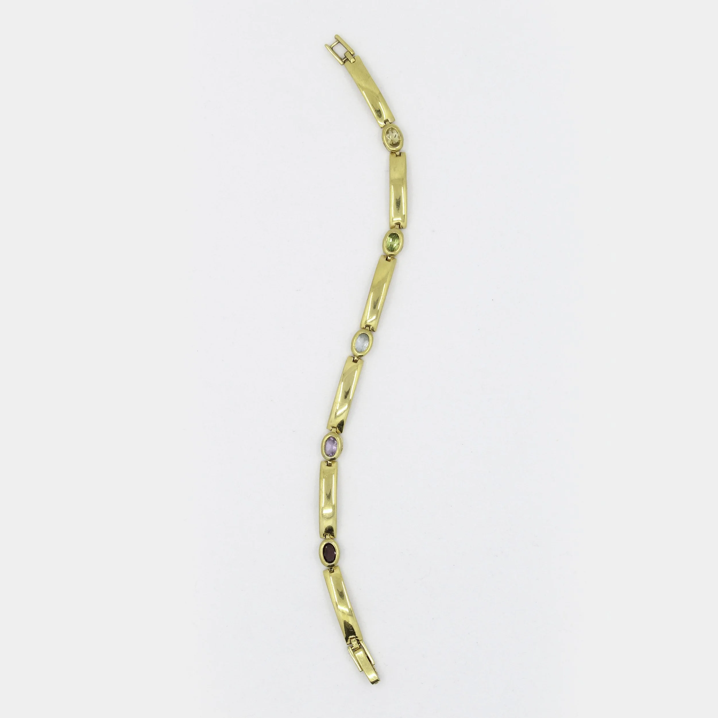 Vintage Gold Vermeil Birthstone Bracelet