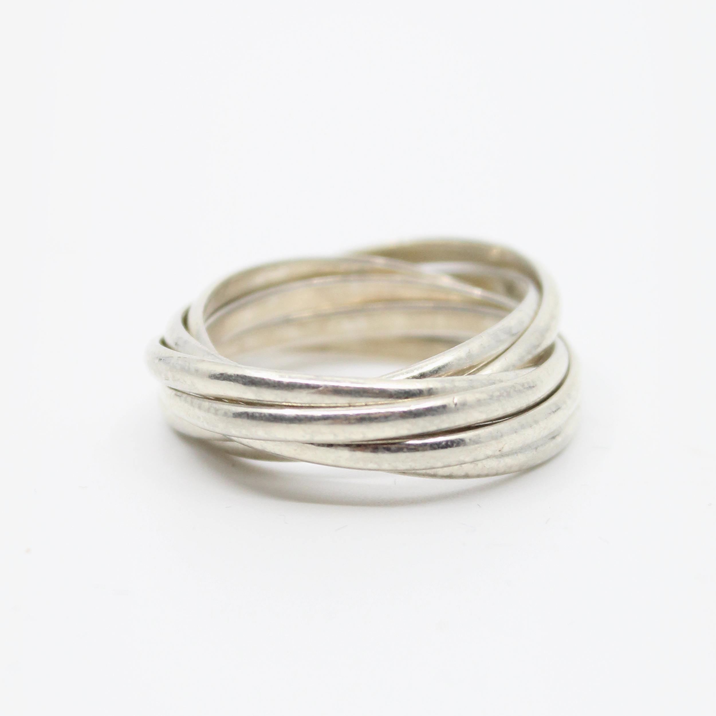 Vintage Sterling Multi-Band Ring
