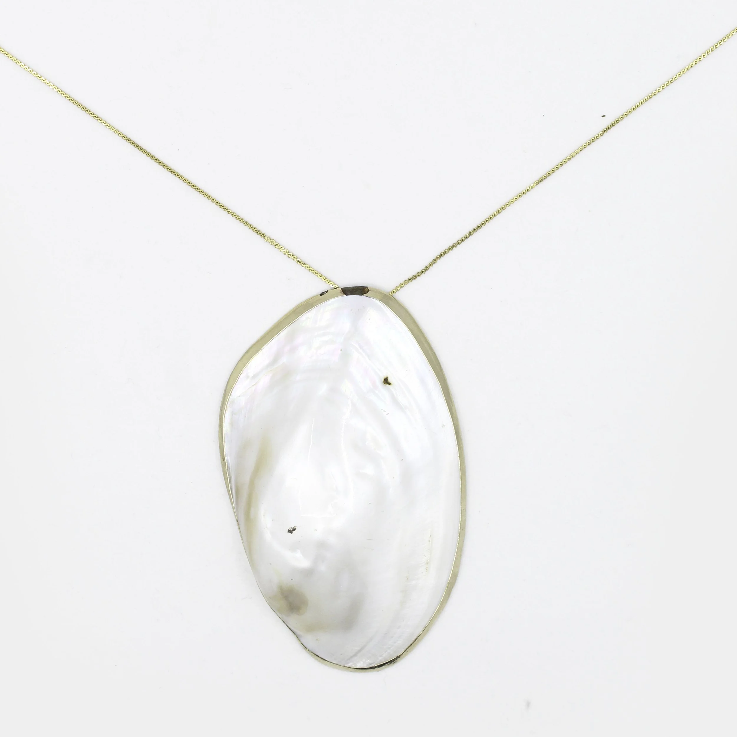 Vintage Shell Statement Necklace