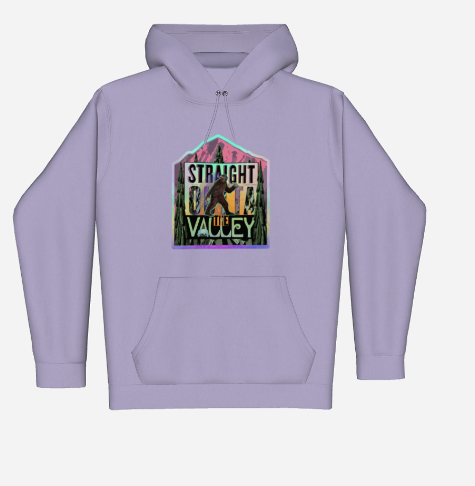 Str8 OUTTA the VALLEY Genuine Sasquatch Hoodie ED.