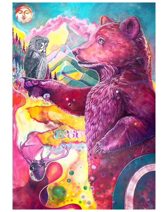 'Wisdom Keepers' Fine Art Ltd Ed. Print only  5 available