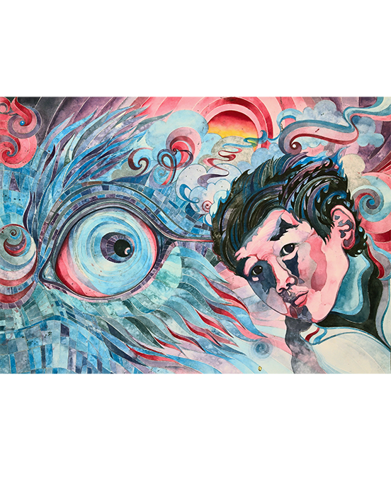 The Tibetan TEAR (original watercolour)