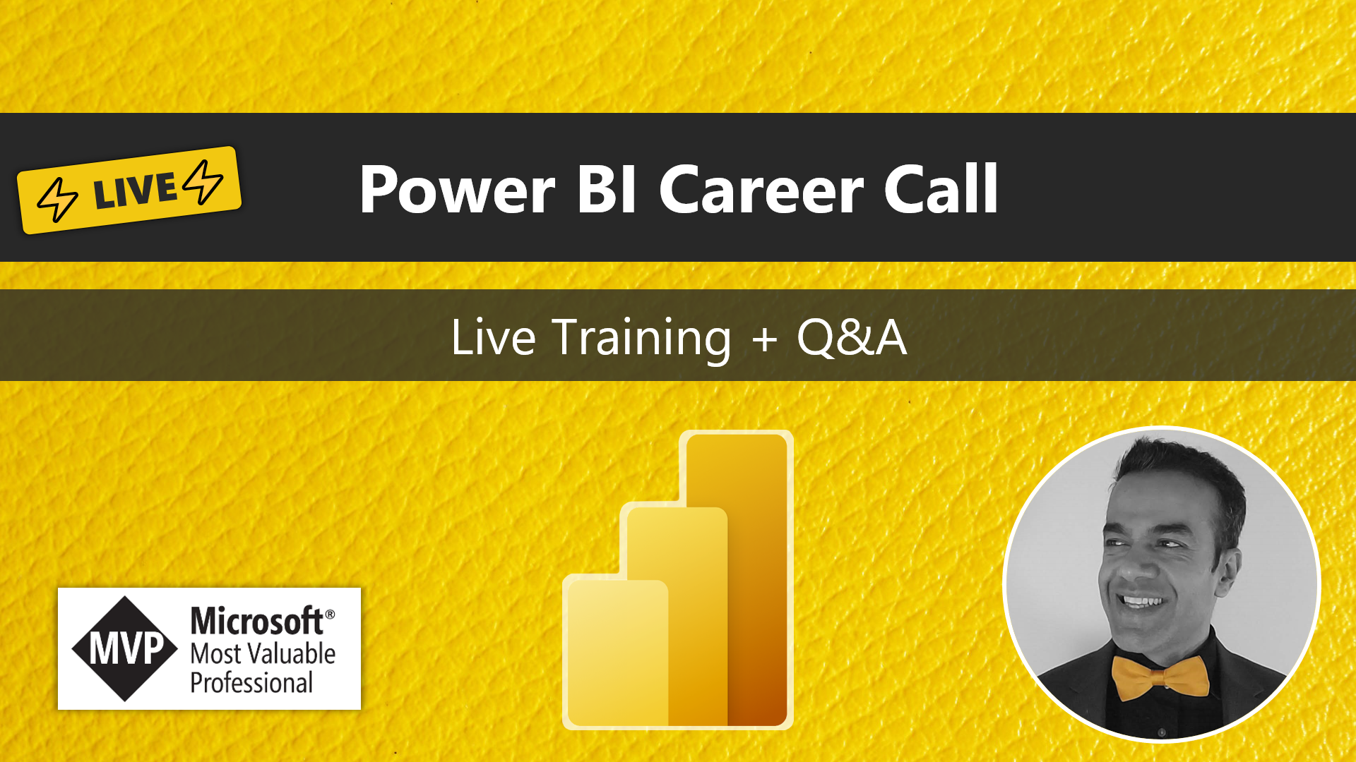 Power BI Career Live: Training + Q&amp;A (Topic Announced Soon) - Thu Apr 23