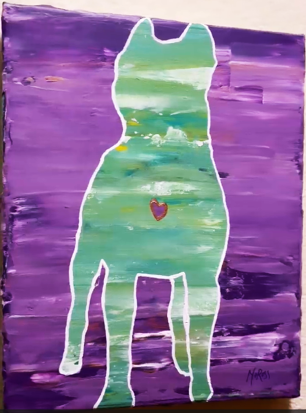 Celebrate your furry friend with a custom pet portrait. Infuse their personality into a vibrant, whimsical masterpiece that captures your bond.
