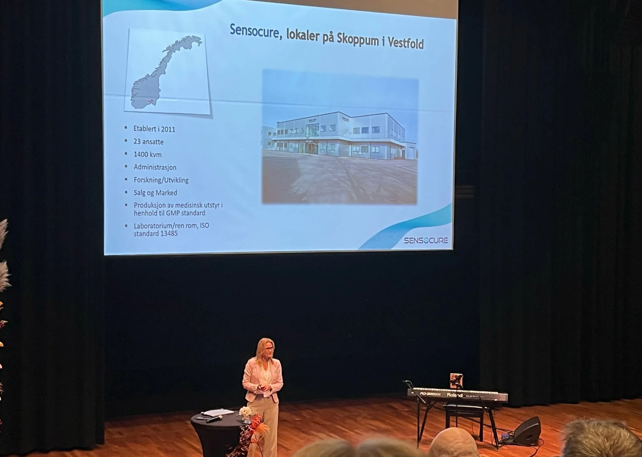 We attended the Medisinsk Teknologisk Forening (MTF)