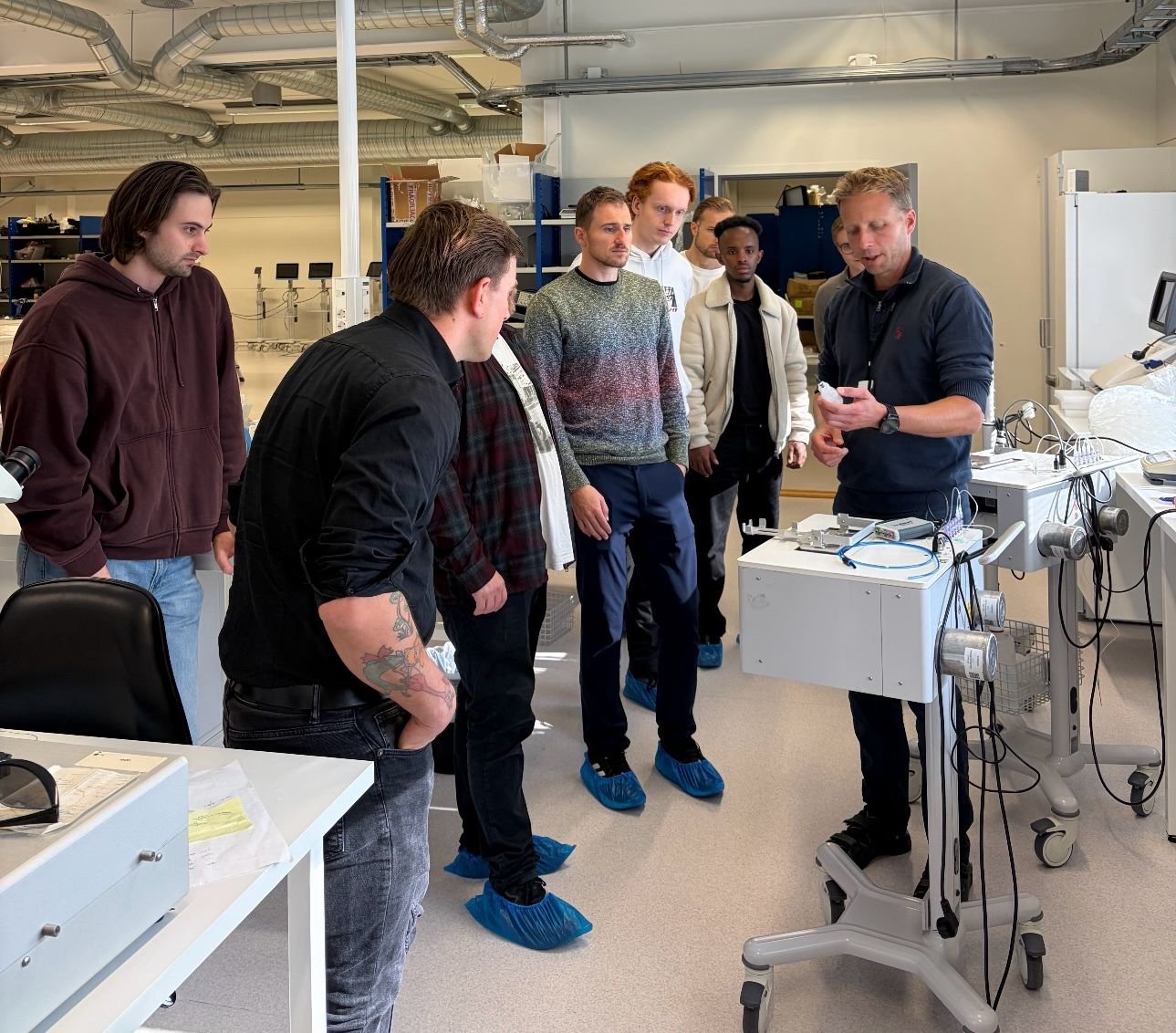 A visit from VOLT students at USN