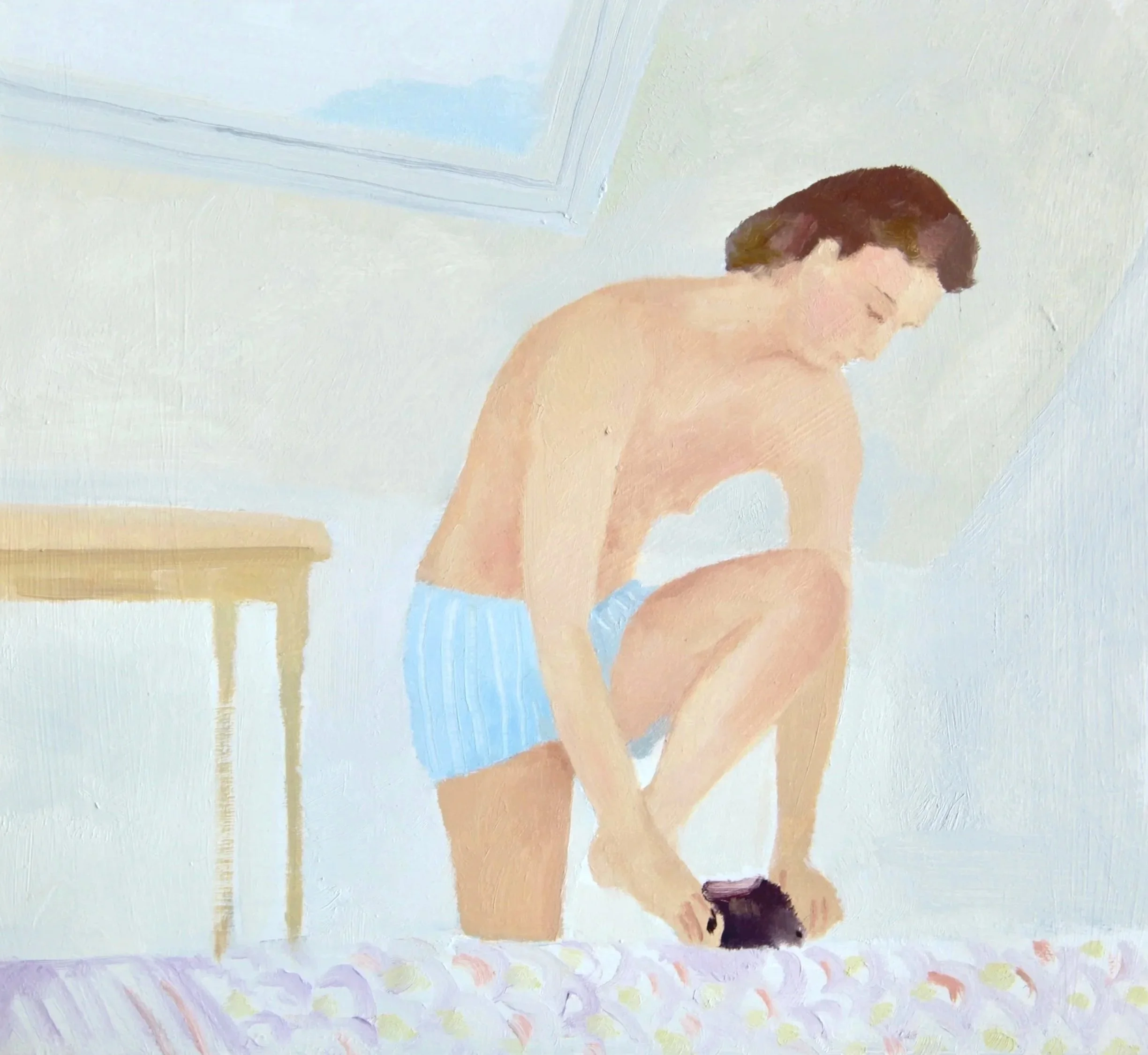 Gabriella Bailey, First Light, 2026, oil on panel