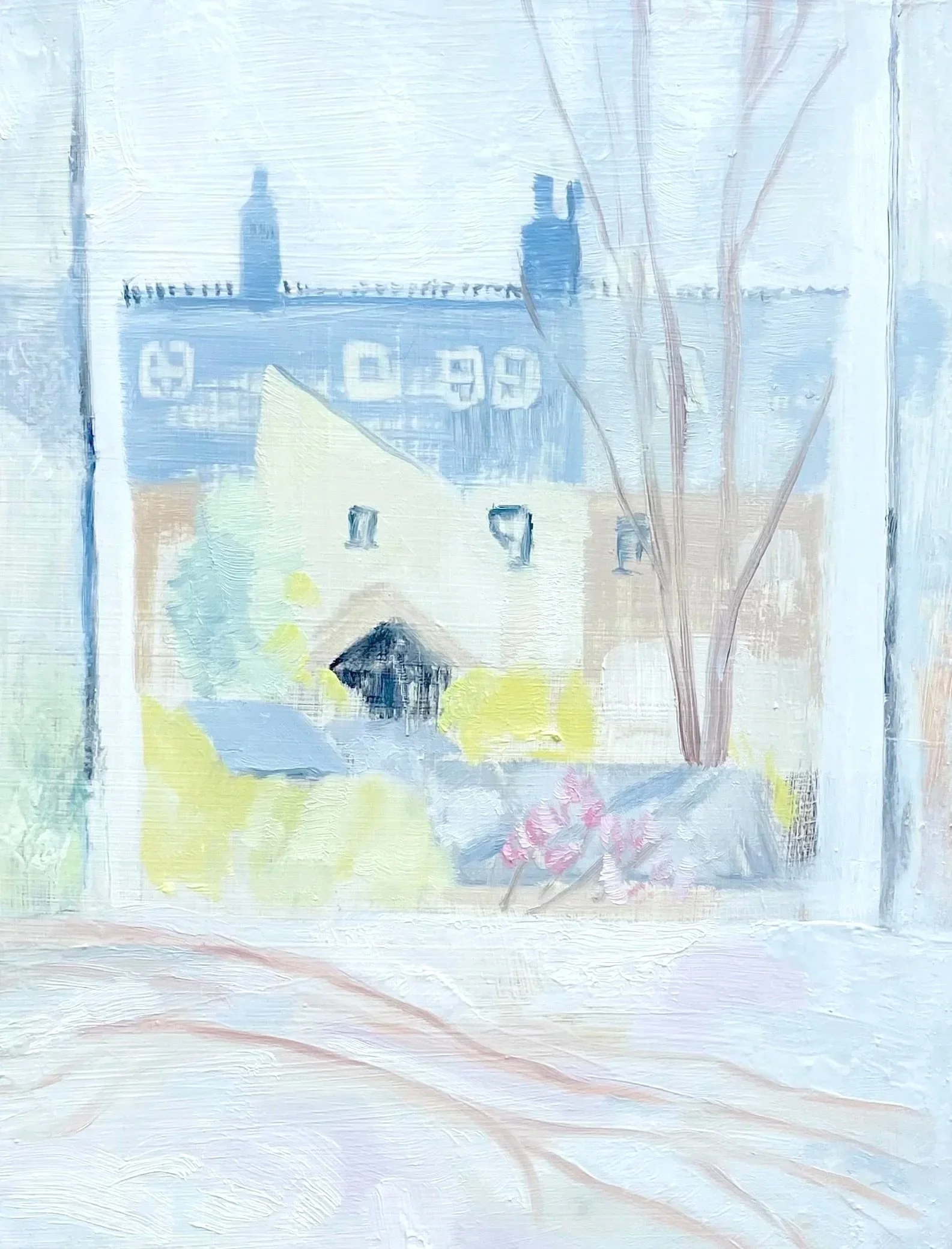Gabriella Bailey, Bower, 2026, oil on panel