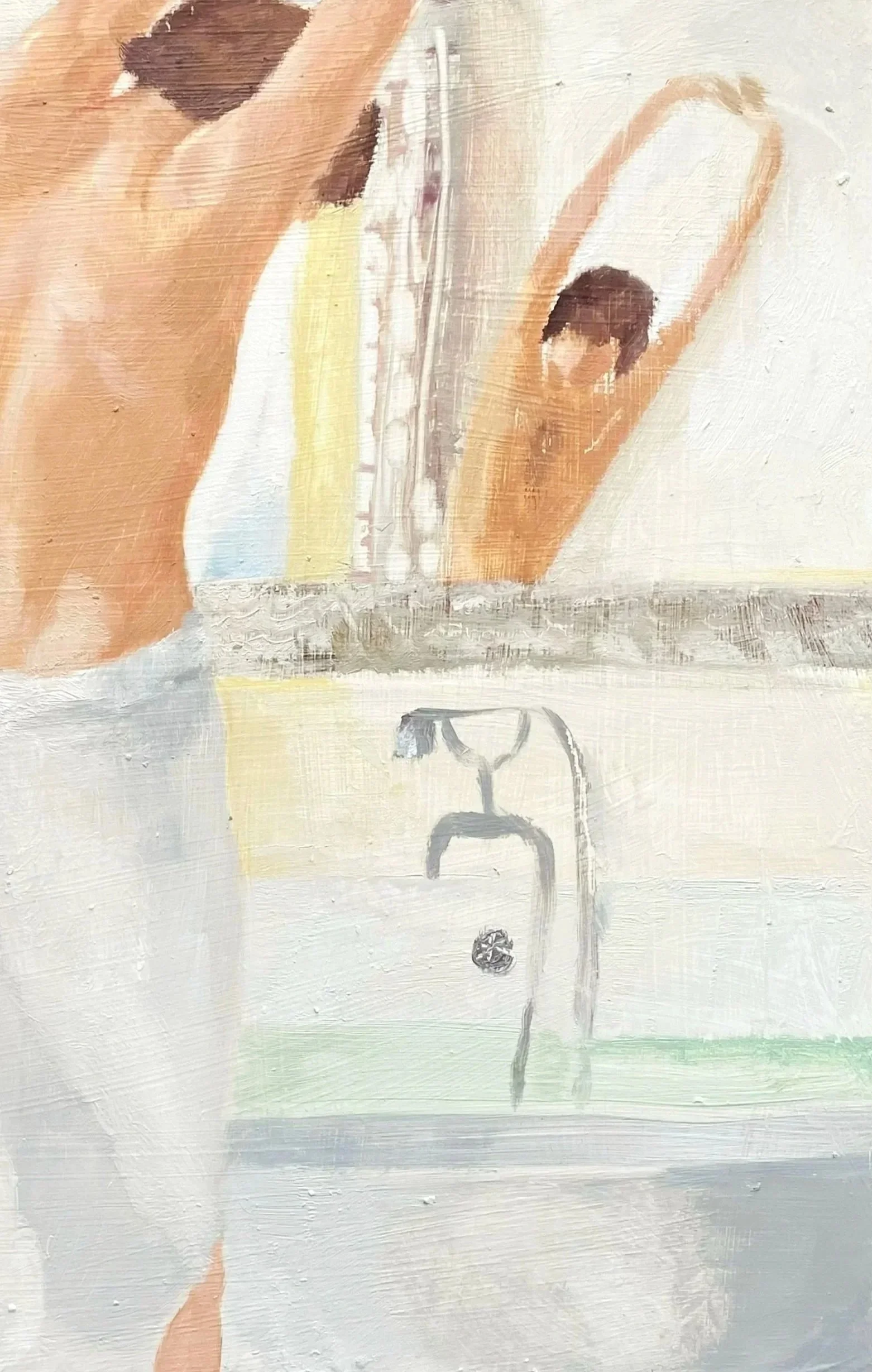 Gabriella Bailey, Stretch, 2026, oil on panel