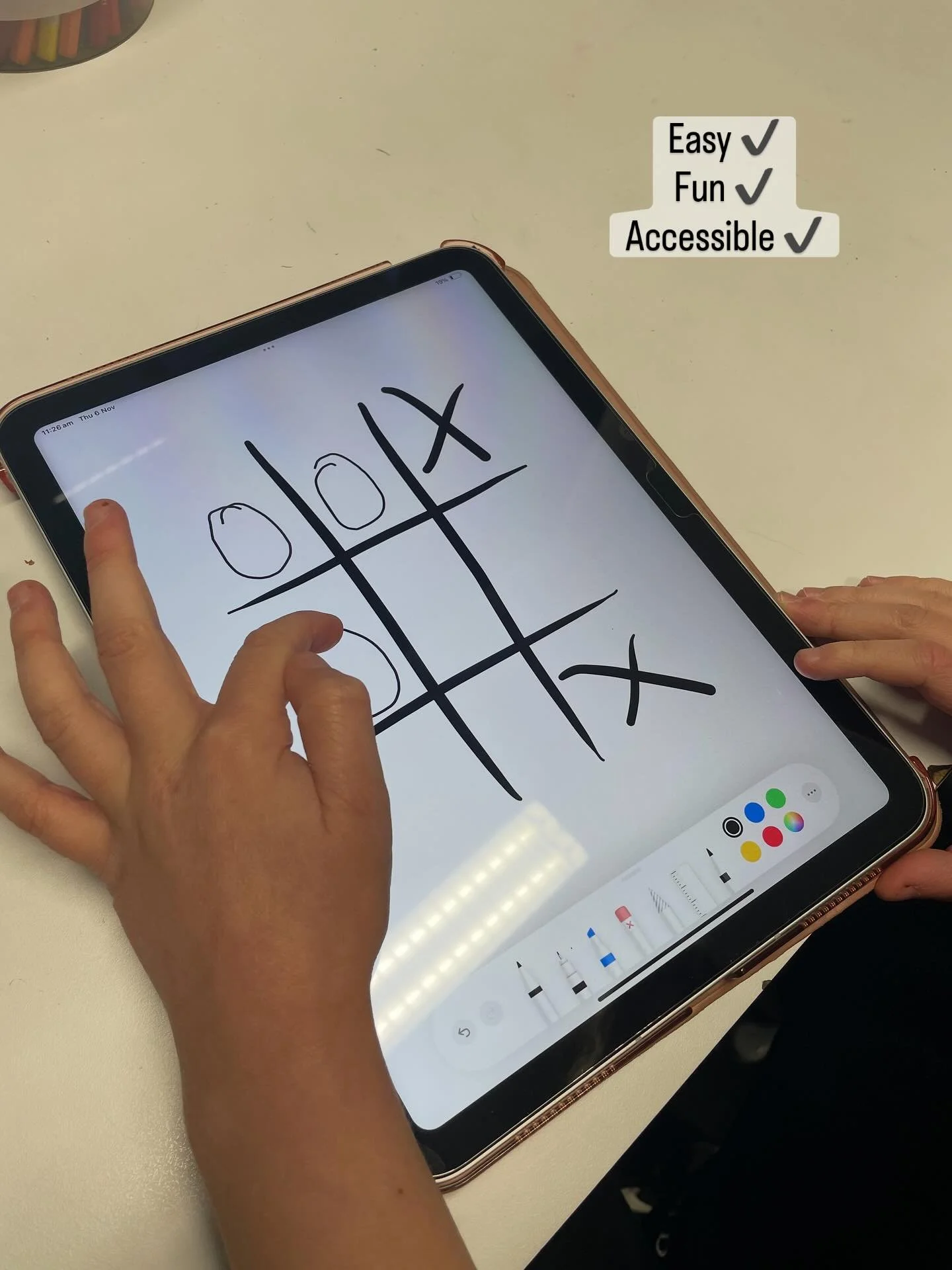 Is this the best, easiest, most entertaining game made even better on a drawing app?! 👏🏻