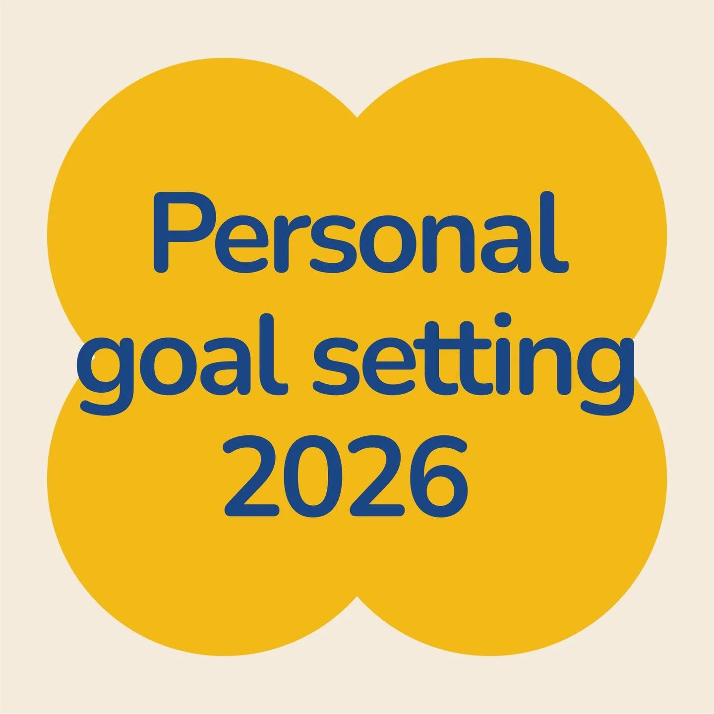 With goal setting being a big focus of sessions and planning over the coming weeks, I thought it would be fun to share some of my own personal goals for 2026 too! Hello reading challenge #3 on @goodreads and prioritising my health (after a 12-month b