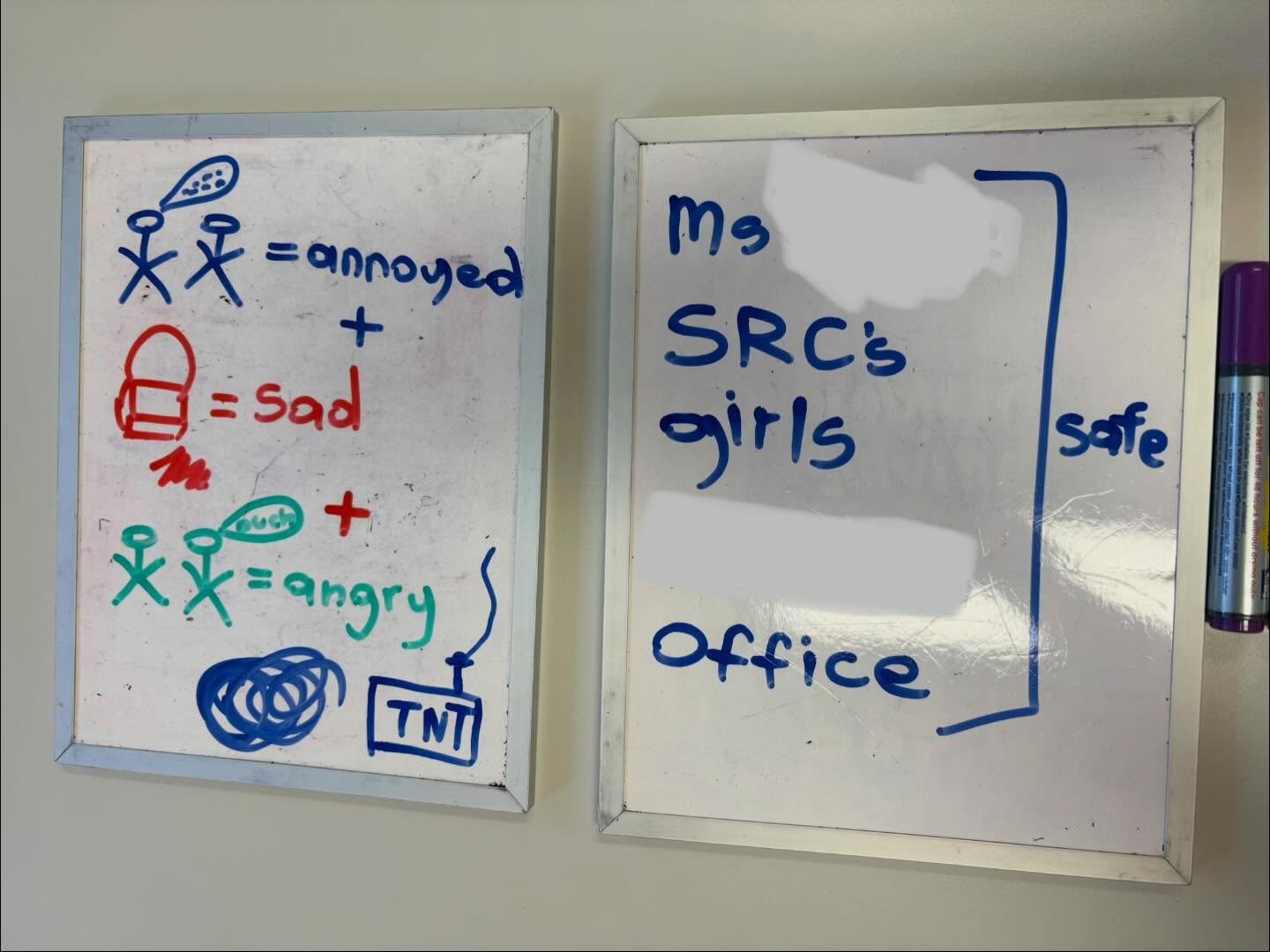 Social experiences at school, problem solving when an experience doesnt go to plan and identifying people we can communicate our feelings to within in the school setting were the focus of this productive session yesterday 🧠💭🤔💬