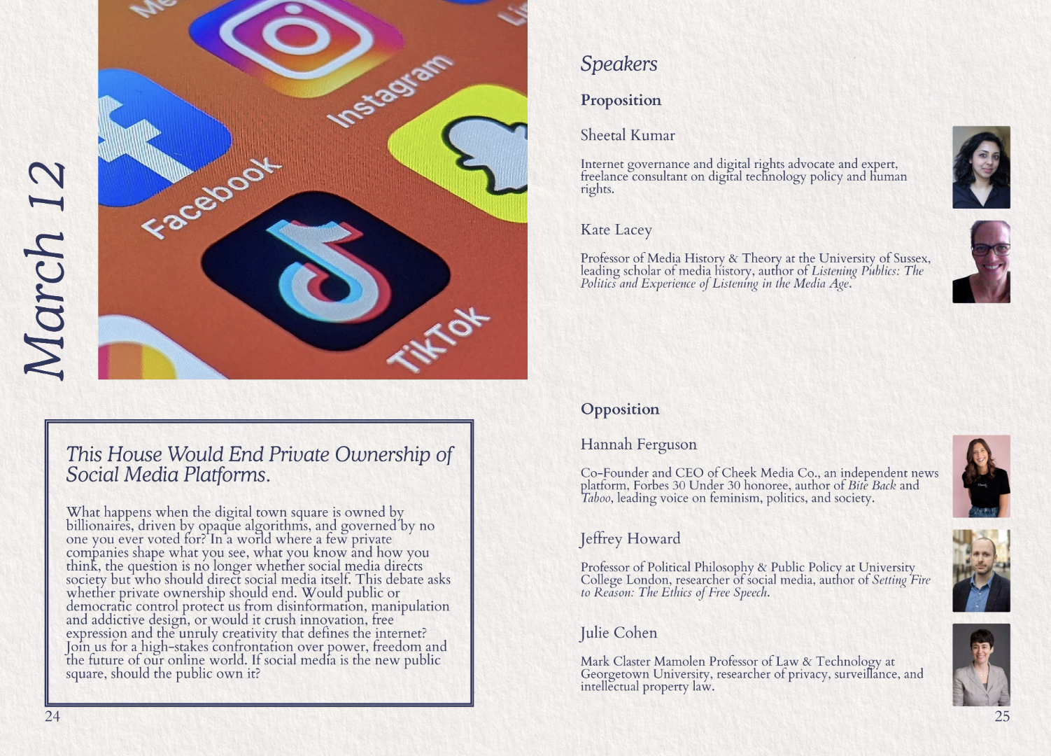 Jeff Howard debates at Oxford Union