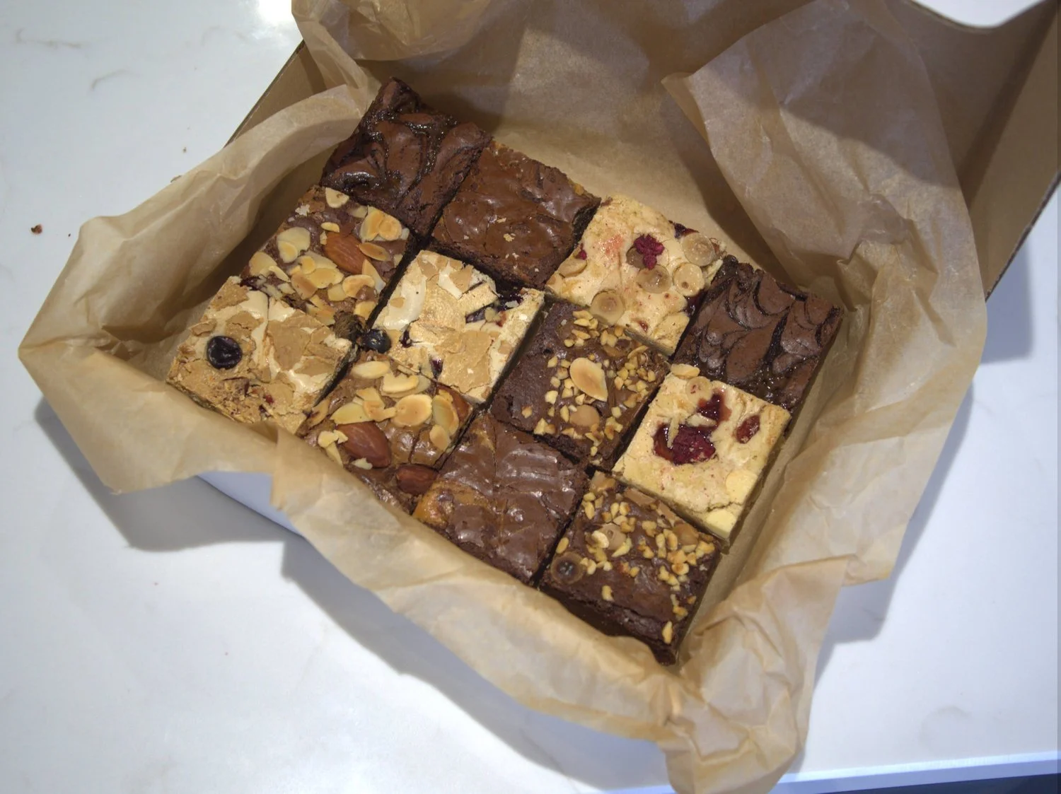 Delicious Homemade Brownie Delivery in Devon Brownies By Post