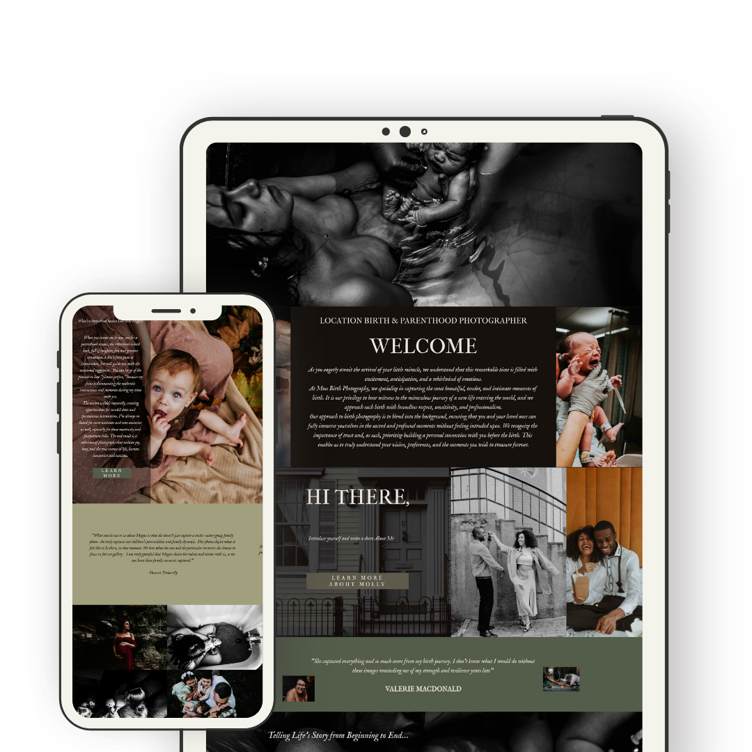 Website Template: Moss