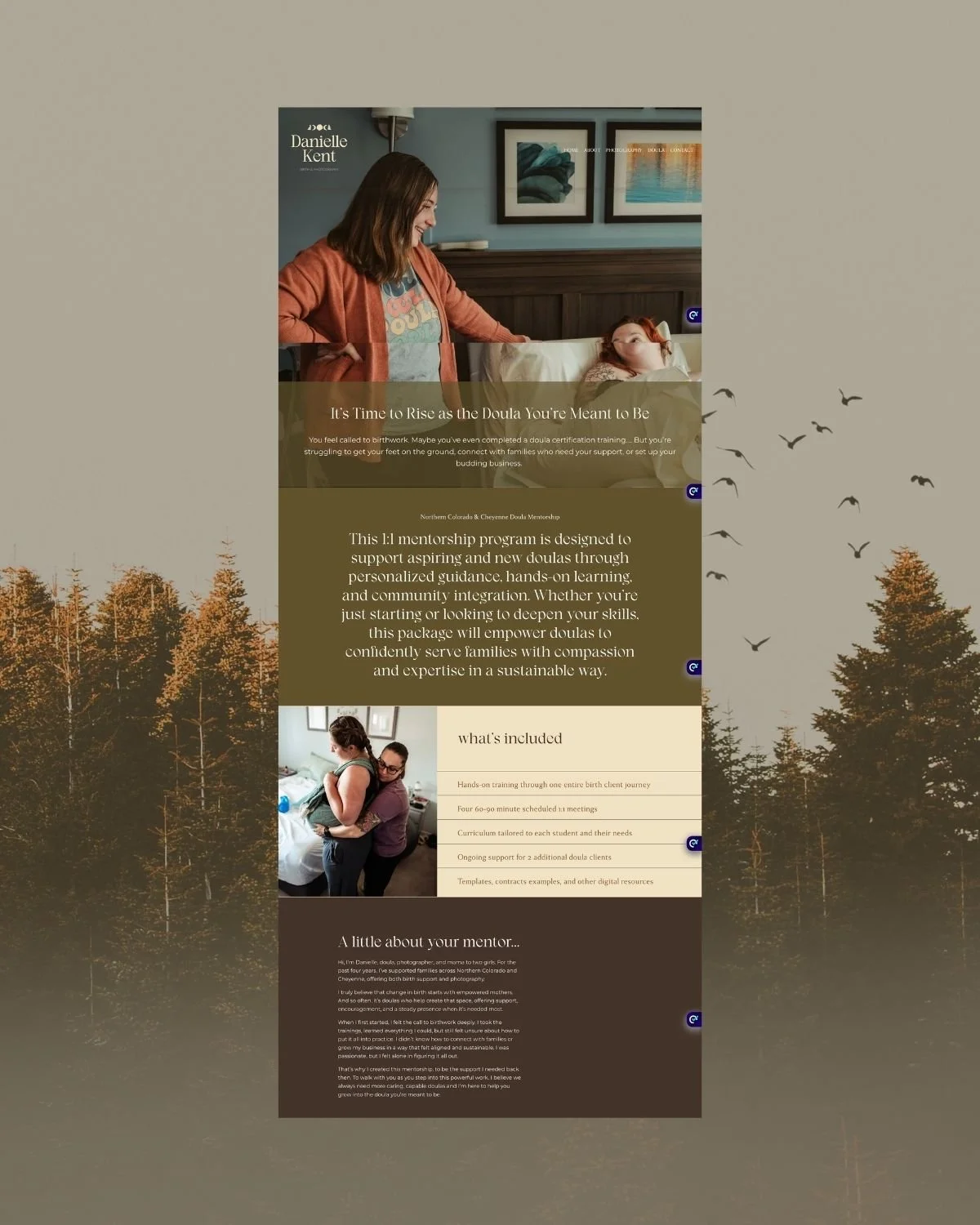 Danielle Kent Doula Mentorship Brand Evolution Earth Inspired Design.jpg