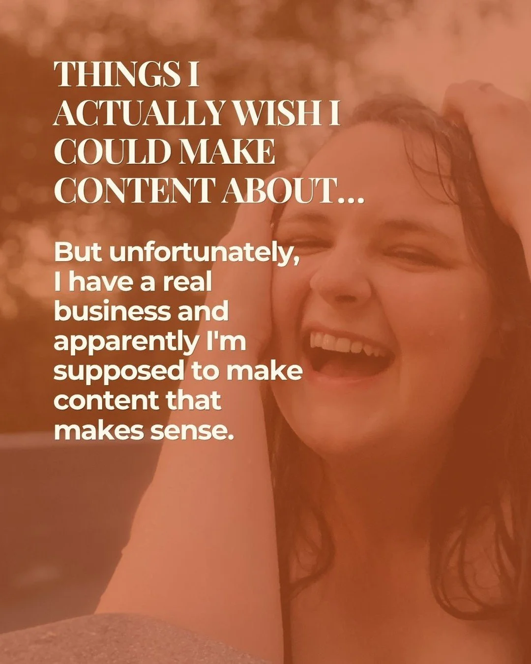 What do YOU love watching on Instagram that has absolutely nothing to do with your business or the things you're &ldquo;supposed&rdquo; to be interested in? Are you ever feeling that urge to just throw away your business instagram so you can be ridic