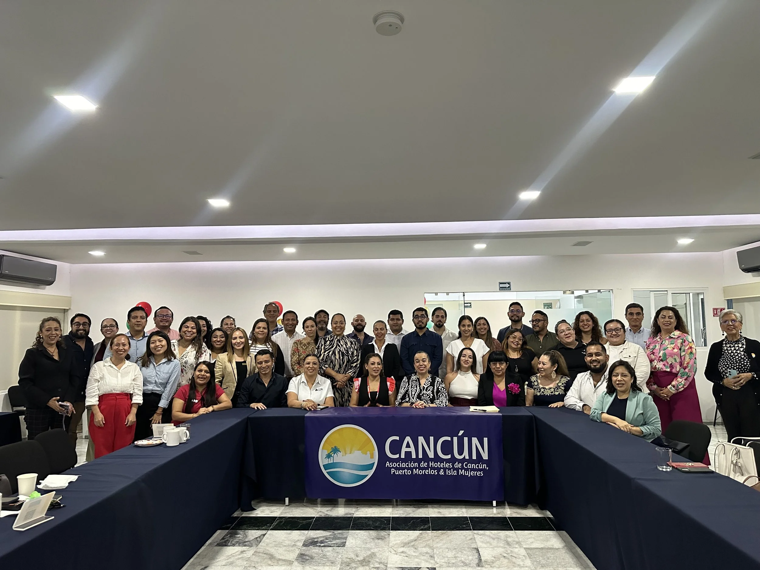 Gran participación en la 19a Junta de Ventas y Networking convocado por el Departamento de Promoción de la Asociación de Hoteles de Cancún Puerto Morelos e Isla Mujeres