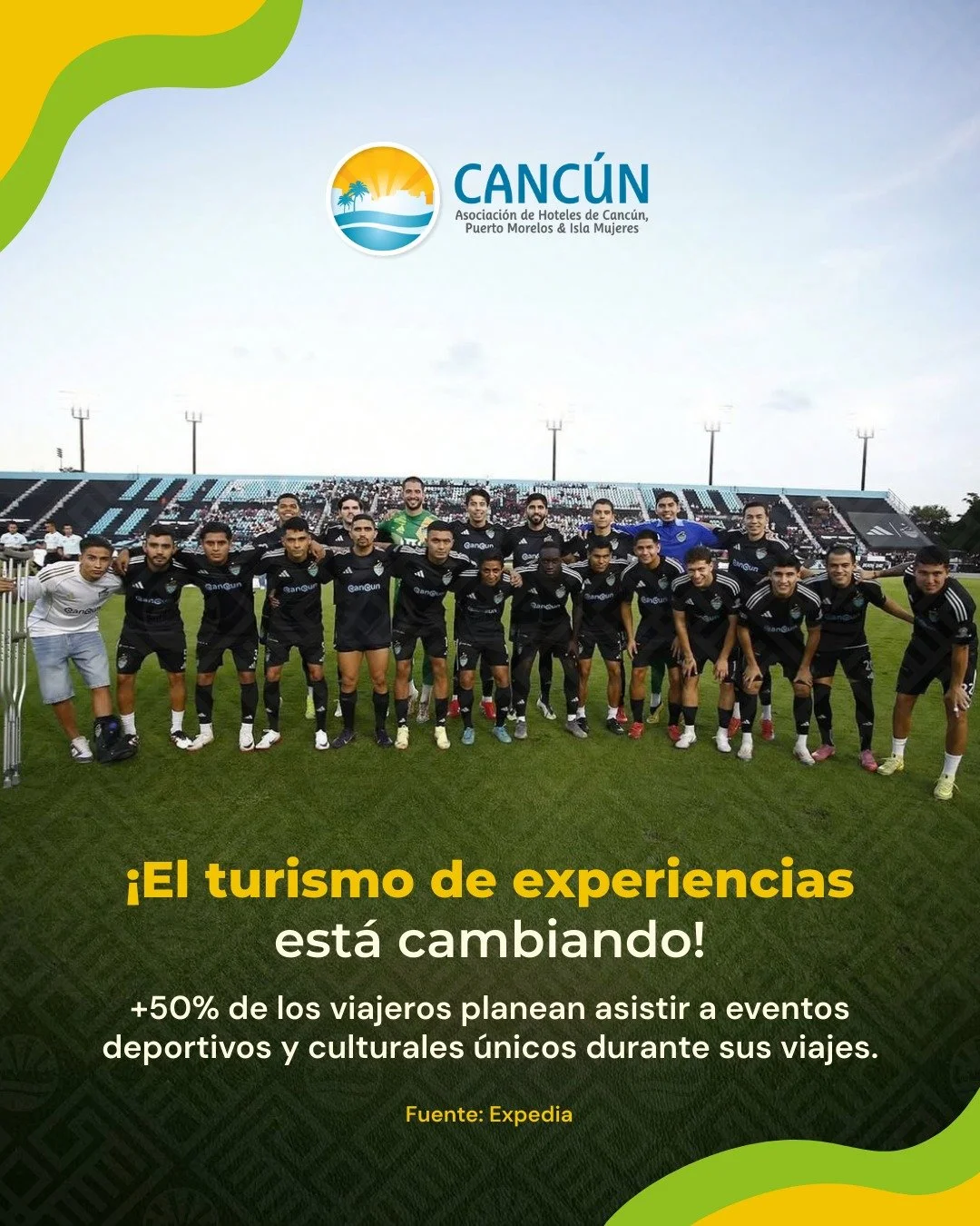 Seg&uacute;n el reporte Unpack &rsquo;26 de Expedia, m&aacute;s de la mitad de los viajeros planean asistir a eventos deportivos y culturales &uacute;nicos durante sus viajes.

En 2026, el a&ntilde;o del Mundial, los viajeros no solo quieren descanso