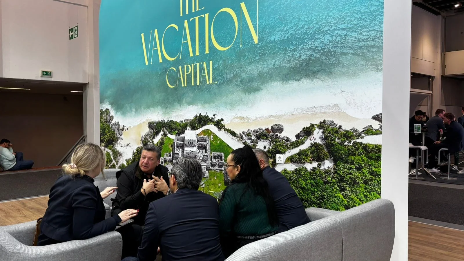 Willkommen in der Karibik! Asociación de Hoteles de Cancún, Puerto Morelos e Isla Mujeres presente en ITB Berlín: alianzas en el mercado europeo