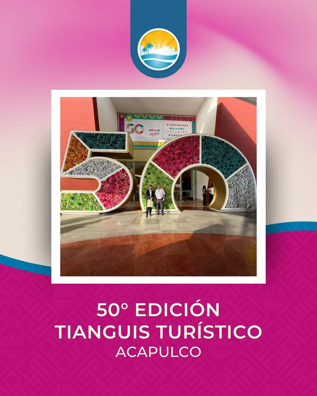 Mantenemos una productiva agenda en la edici&oacute;n 50&deg; del Tianguis Tur&iacute;stico en Acapulco , fortaleciendo los lazos que impulsan a Canc&uacute;n, Puerto Morelos e Isla Mujeres. Nuestra participaci&oacute;n ha destacado por una gesti&oac
