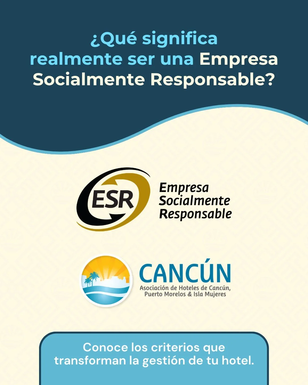 Ser una Empresa Socialmente Responsable (ESR) va mucho m&aacute;s all&aacute; de portar un sello; es una filosof&iacute;a de gesti&oacute;n que equilibra el &eacute;xito econ&oacute;mico con el bienestar social y ambiental. 🌎✅

En la AHCPMIM, estamo